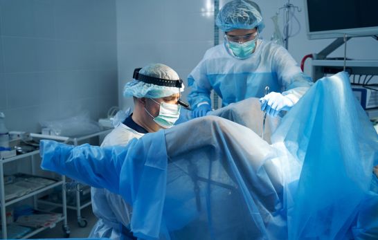 Operationen im Beckenbereich